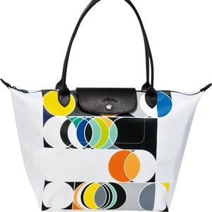 Sarah Morris x Longchamp Le Pliage